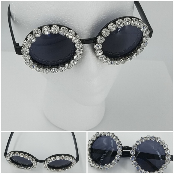diamond studded sunglasses